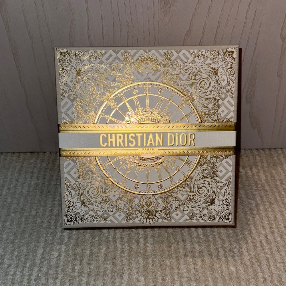 Dior Gold and White Decorative Box